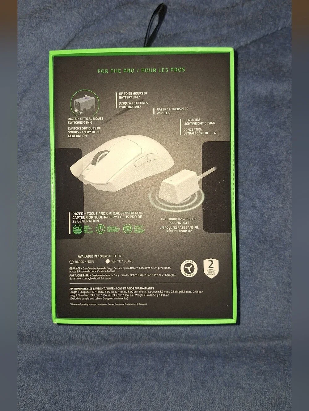 Viper V3 PRO White Edition NWT